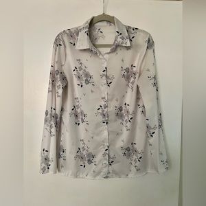 Floral long sleeve blouse